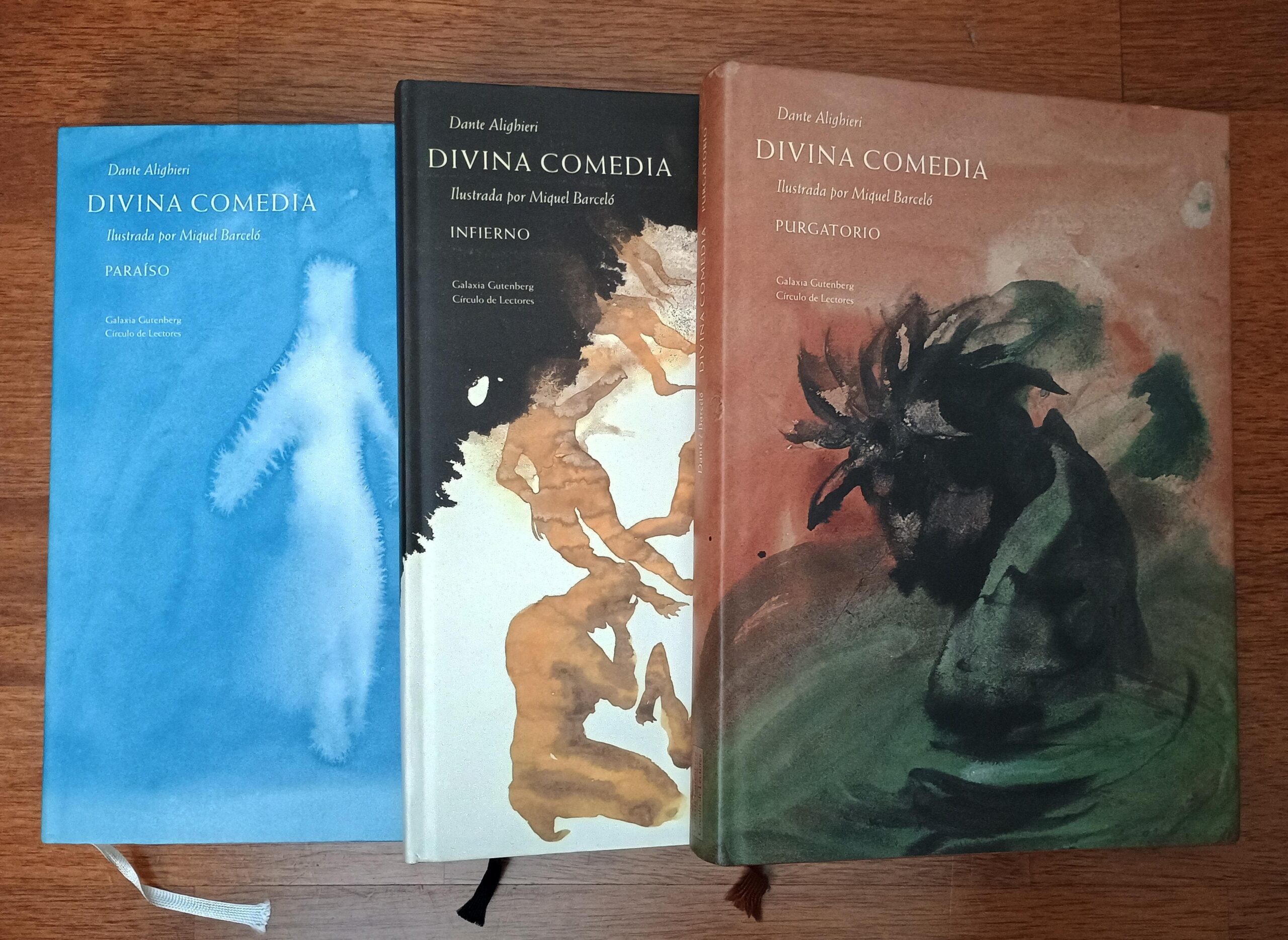 DIVINA COMEDIA (3 TOMOS) de Dante Alighieri - 2016