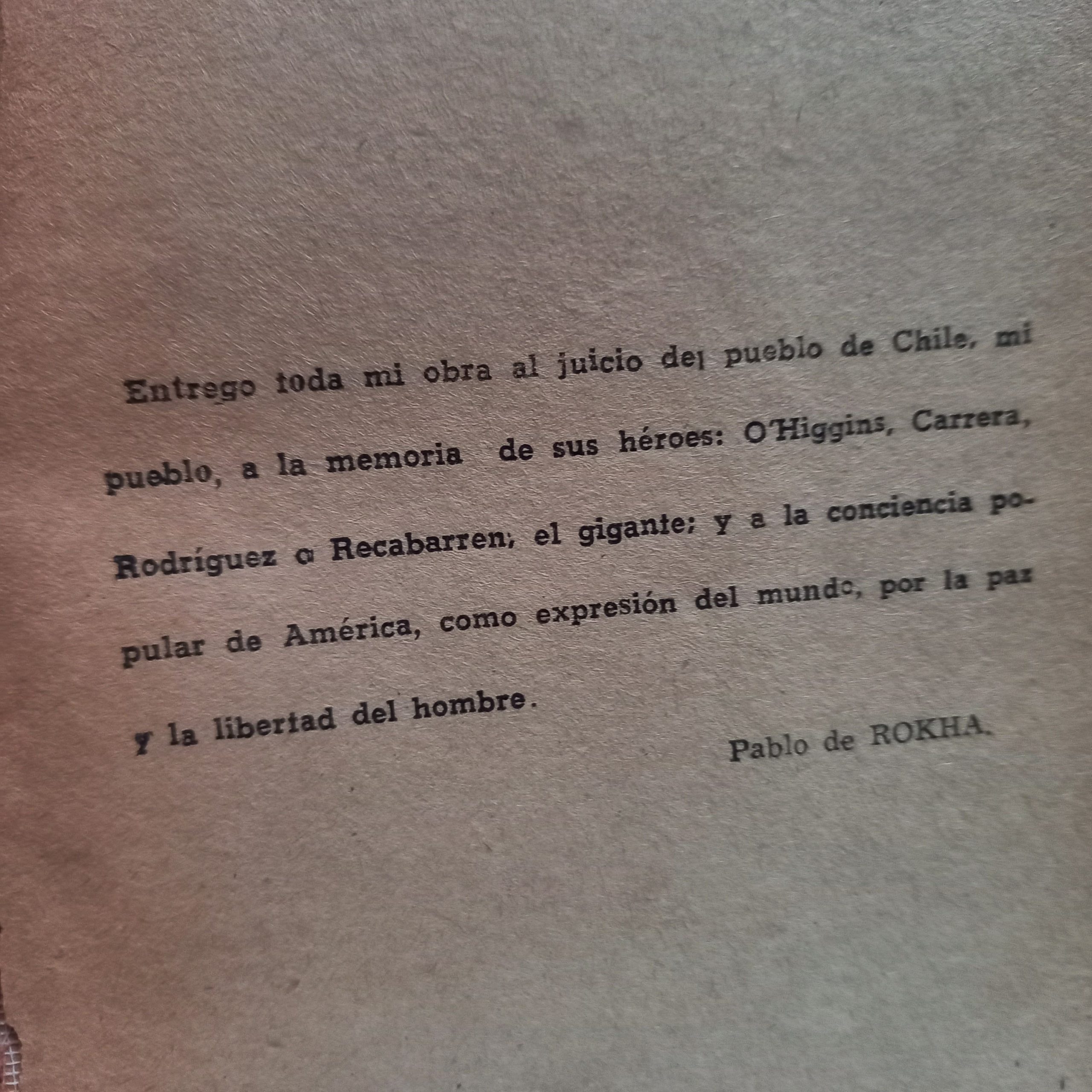 ARENGA SOBRE EL ARTE de Pablo de Rokha - Imagen 2