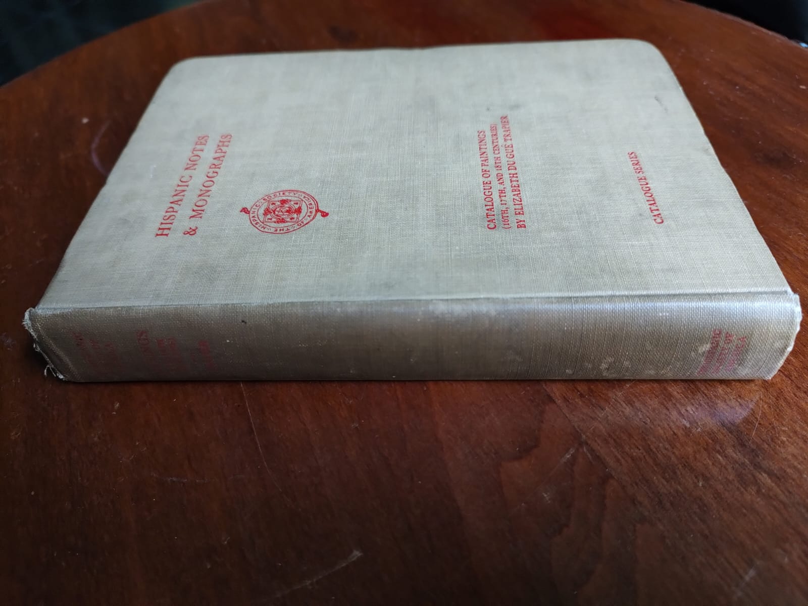 HISPANIC NOTES & MONOGRAPHS. CATALOGUE OF PAINTINGS de Elizabeth Du Gué Trapier - Imagen 7