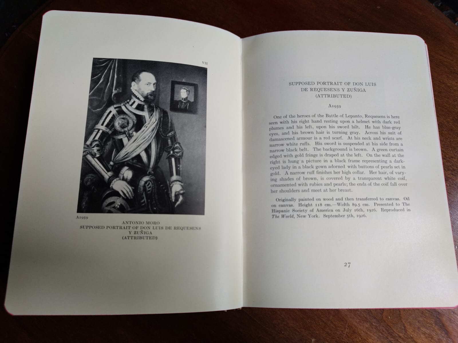 HISPANIC NOTES & MONOGRAPHS. CATALOGUE OF PAINTINGS de Elizabeth Du Gué Trapier - Imagen 6