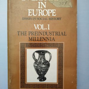EVERYMAN IN EUROPE  ESSAYS IN SOCIAL HISTORY, VOLUMEN I de Allan Mitchell y István Deák