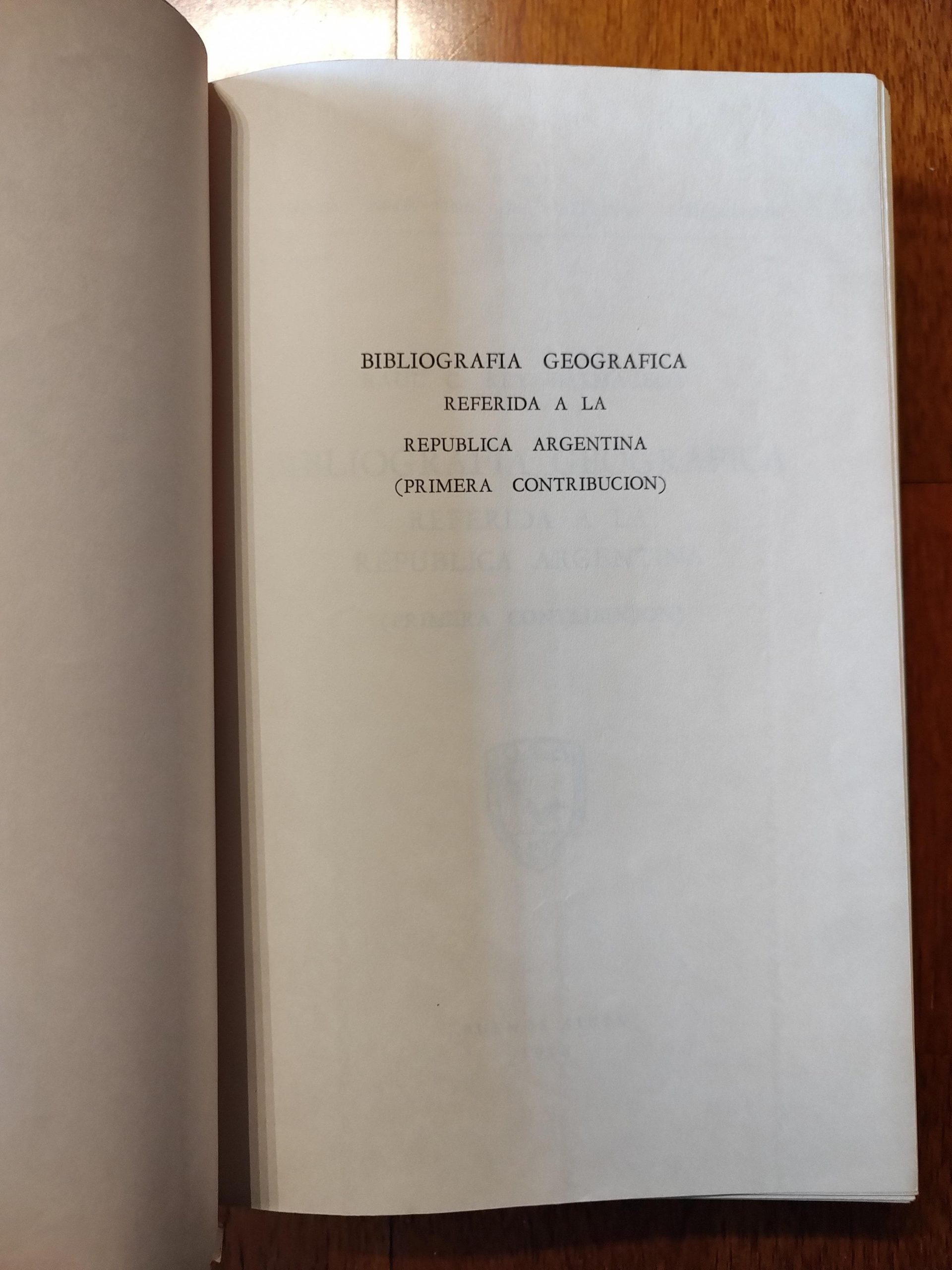 BIBLIOGRAFÍA GEOGRÁFICA ARGENTINA de Raul Rey Balmaceda - Imagen 2