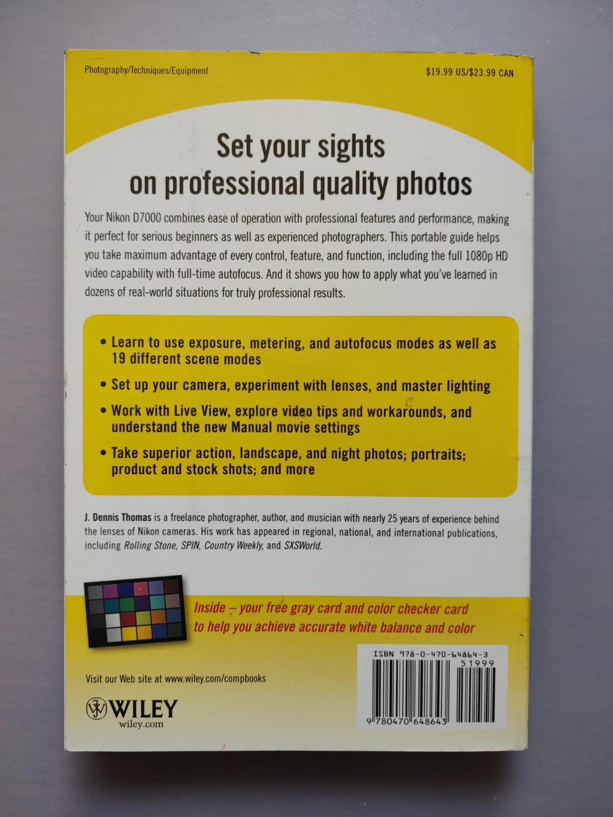 NIKON D7000 DIGITAL FIELD GUIDE de J. Dennis Thomas - Imagen 5