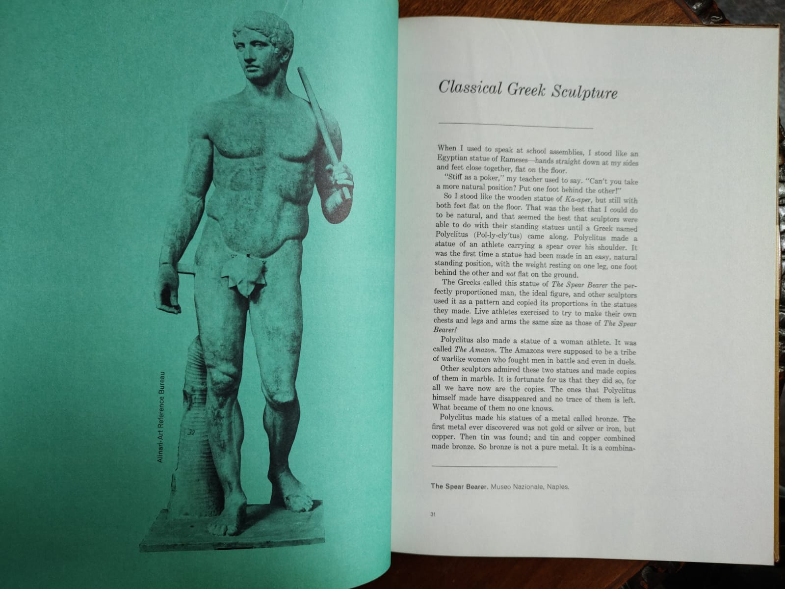 YOUNG PEOPLE'S STORY OF SCULPTURE de V. M. Hillyer y E. G. Huey - Imagen 3