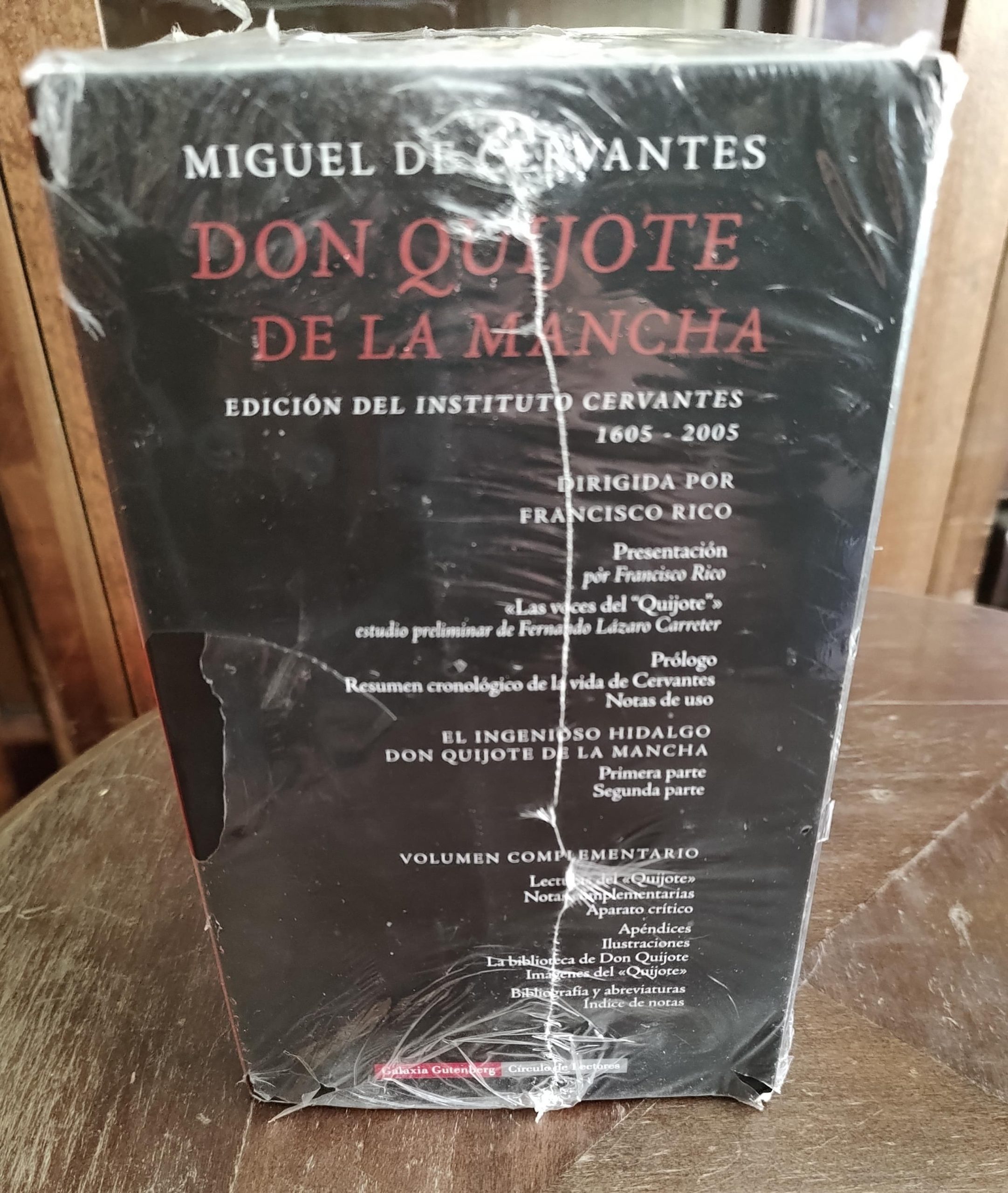 DON QUIJOTE DE LA MANCHA de Miguel de Cervantes dirigido por Francisco Rico - Imagen 4