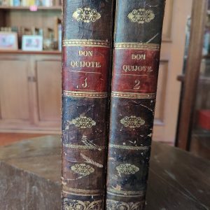 DON QUIJOTE DE LA MANCHA (EDICIÓN ADORNADA), TOMO I Y II de Miguel de Cervantes
