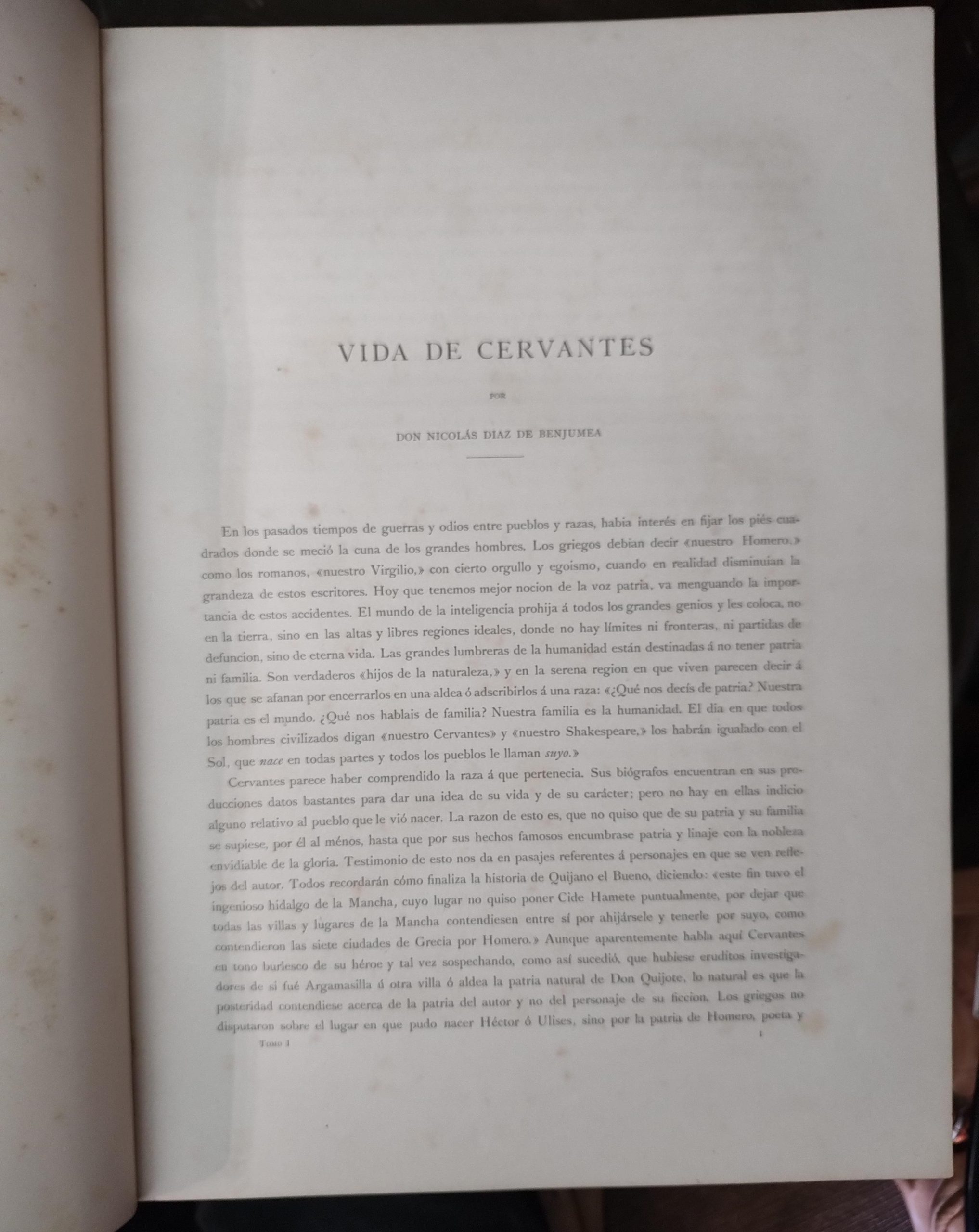 DON QUIJOTE DE LA MANCHA, TOMO I Y II de Nicolás Díaz de Benjumea 1883 - Imagen 5