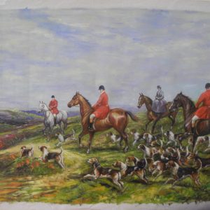 Pinturas Al Oleo Caza Del Zorro