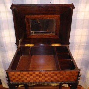 Antigua Mesa De Arrimo Inglesa