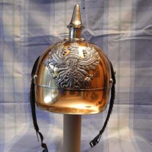 Casco Prusiano de Lujo Usado por Alemania Chile y Peru