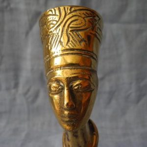 Estatua Bronce Influencia Egipcia Art Nouveau