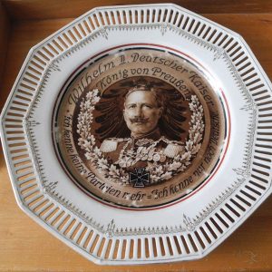 Plato de Porcelana Aleman del Kaiser - 1914