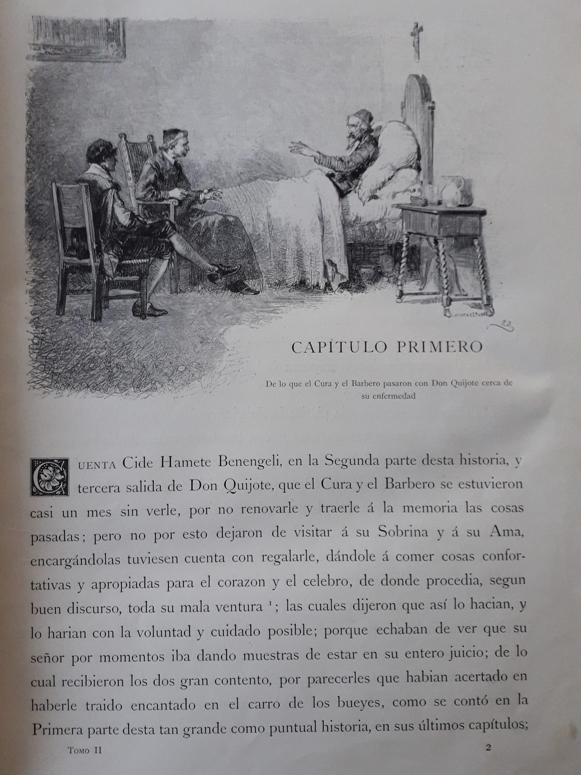 El Quijote De La Mancha tomos 1 y 2 (edición Antigua De Colección)