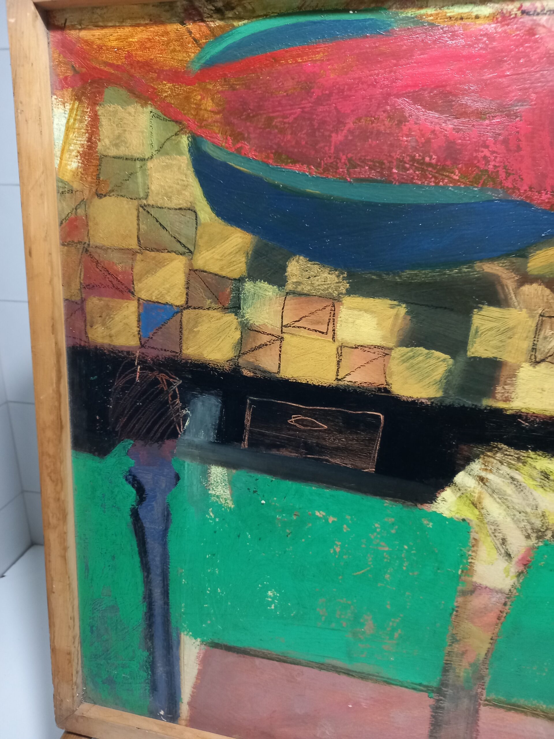 Luis Alberto López Cruz- Oleo sobre madera - Imagen 4