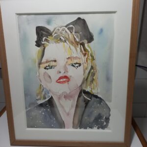 Olivia O´Shea "Virgin" Acuarela sobre papel