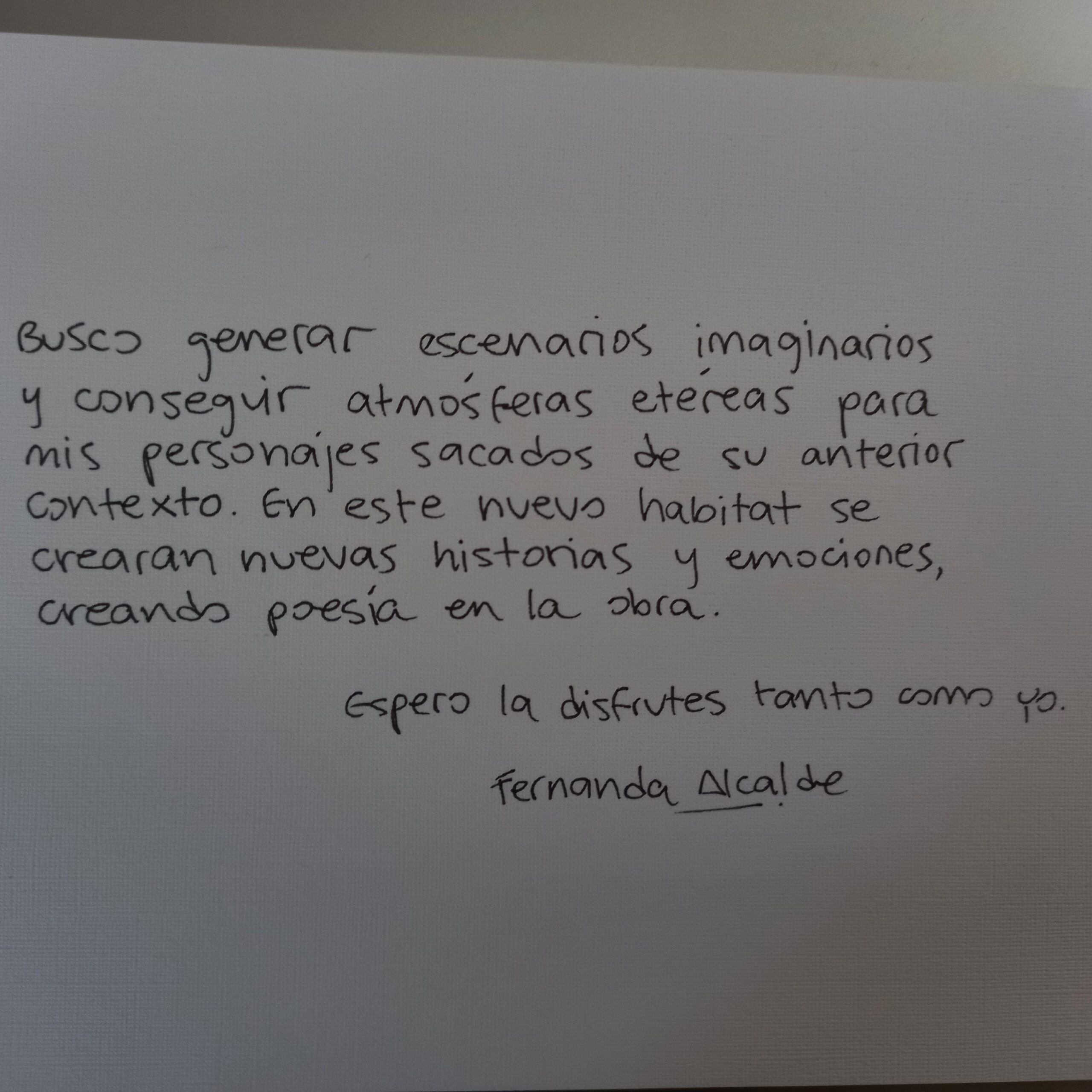 Fernanda Alcalde. " Bailarina I " - Imagen 6