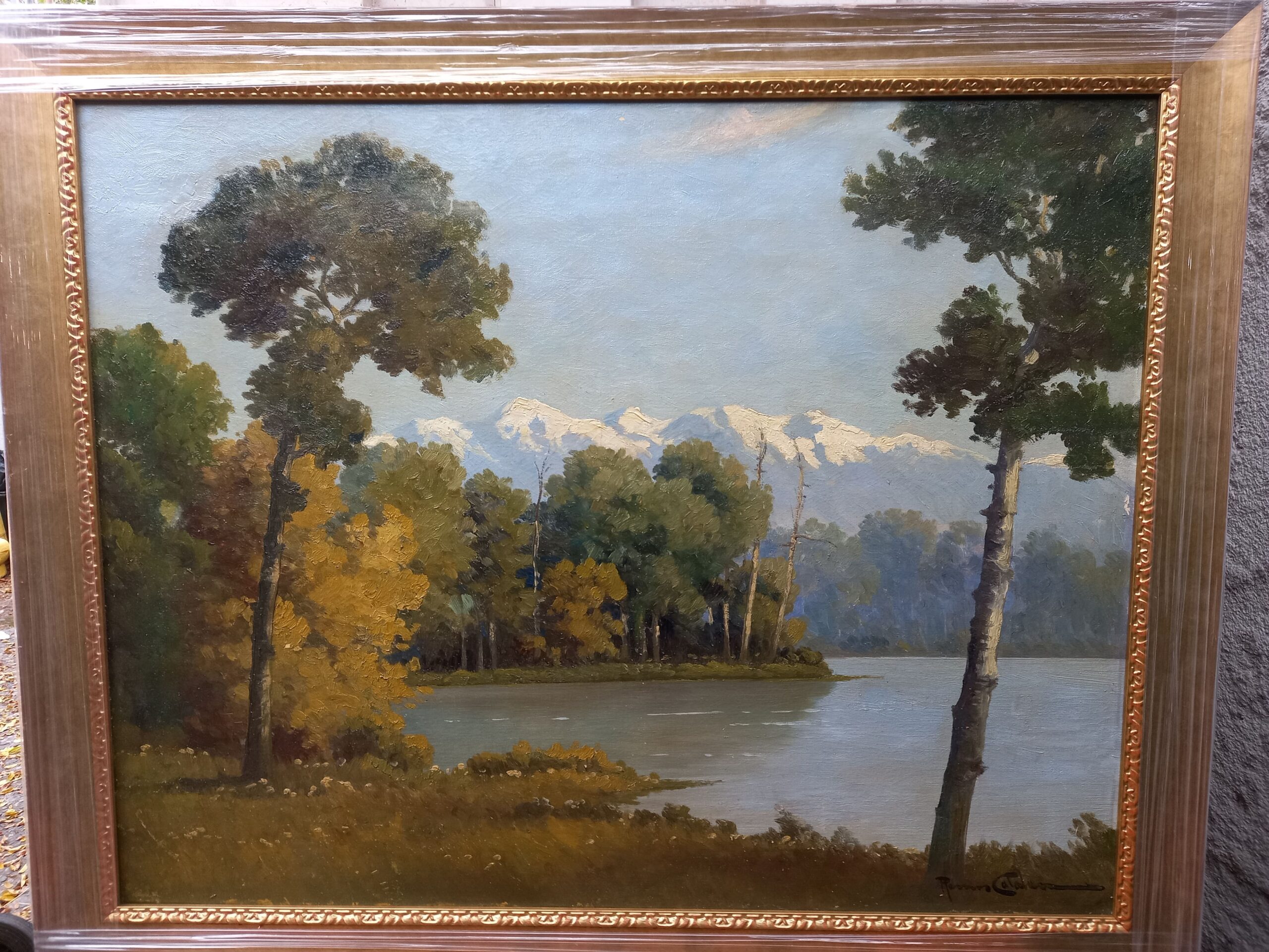 Benito Ramos Catalán "LAGUNA DEL VALLE CENTRAL"