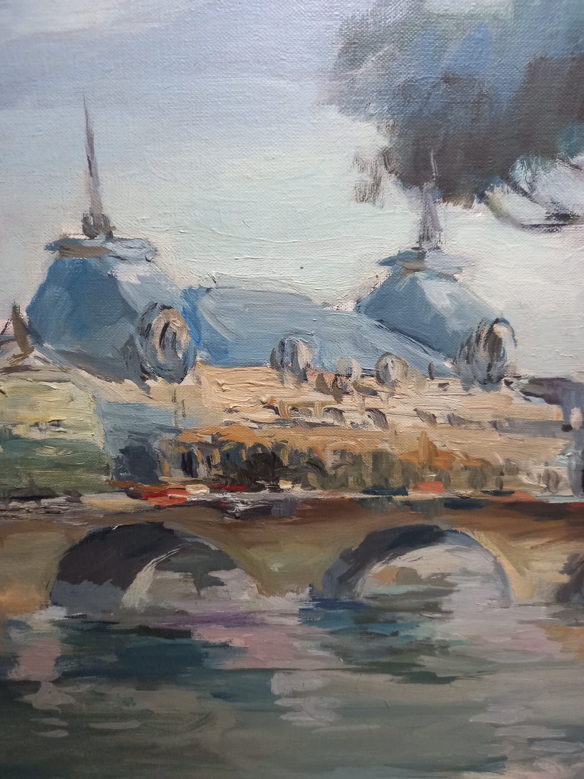 Gómez Hassan Vista del Senna en D´Orsay. Paris - Imagen 6