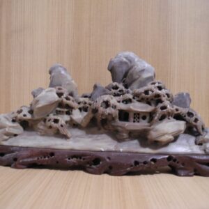 Figura En Soapstone Magnifica Casi 1 Kg 12 Cm X 20 Cm