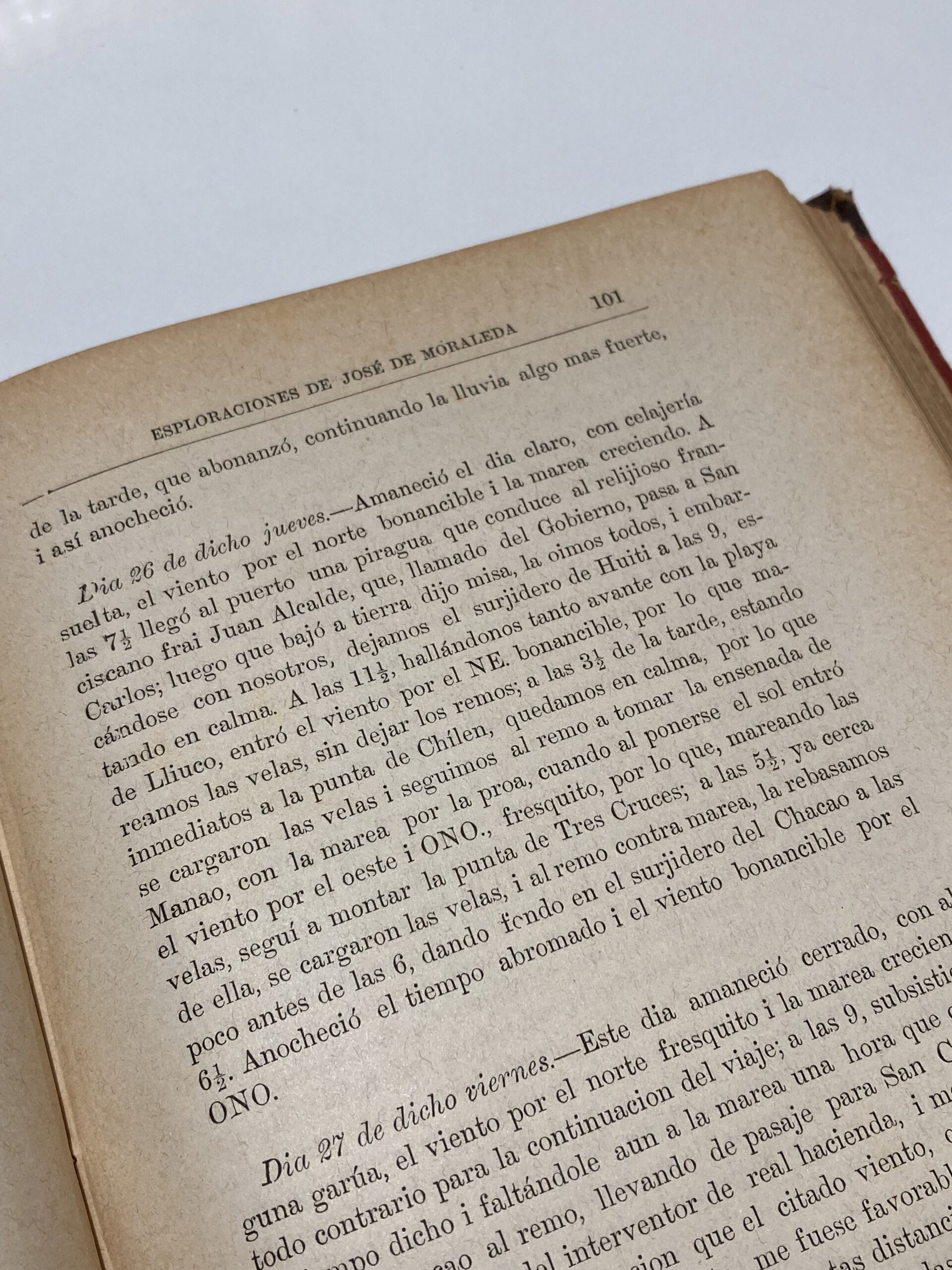 ESPLORACIONES JEOGRÁFICAS E HIDROGRÁFICAS DE JOSÉ DE MORALEDA I MONTERO de Diego Barros Arana - Imagen 7