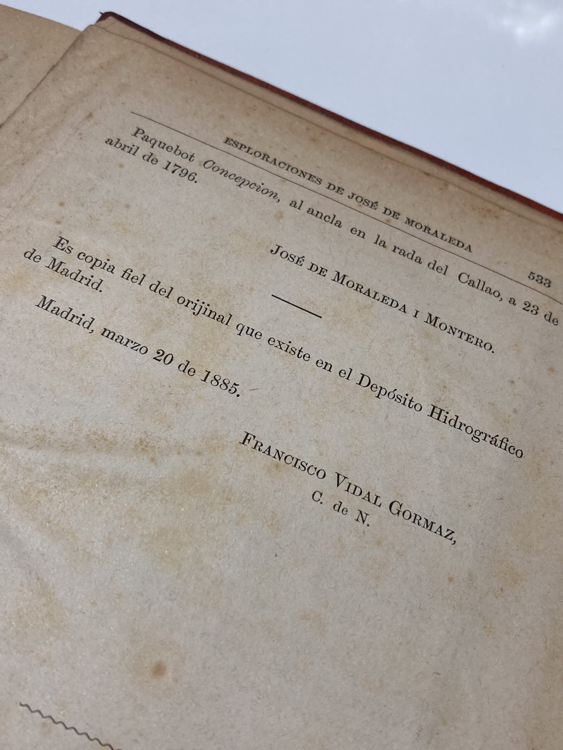 ESPLORACIONES JEOGRÁFICAS E HIDROGRÁFICAS DE JOSÉ DE MORALEDA I MONTERO de Diego Barros Arana - Imagen 8