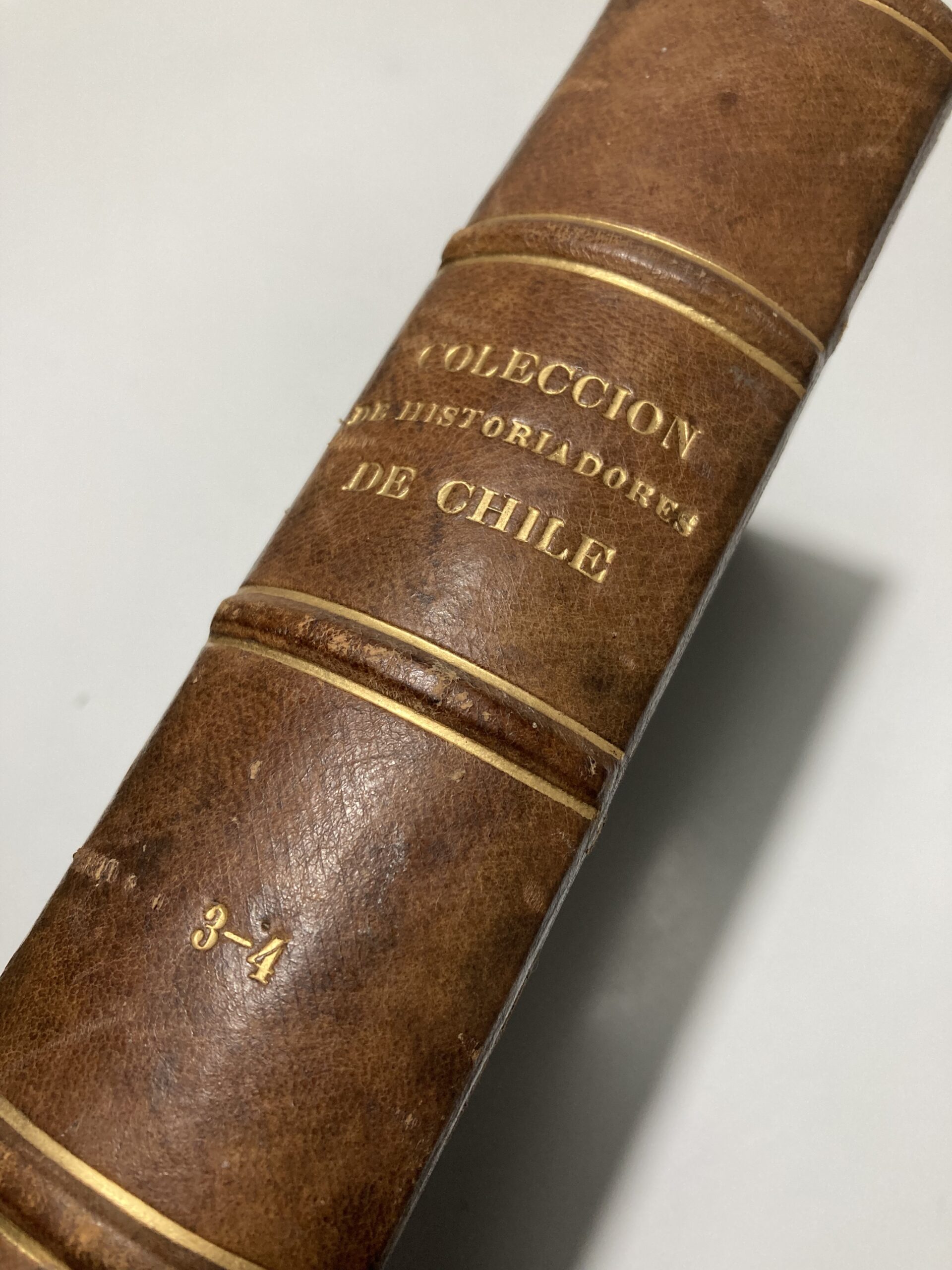Colección de Historiadores de Chile y Documentos Relativos a la Historia Nacional TOMO III (1863) Y IV (1864) - Imagen 3