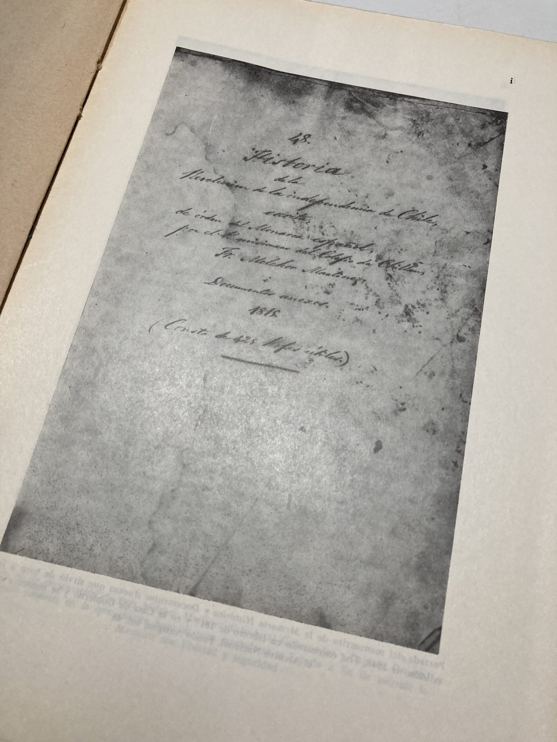 Memoria Histórica Sobre la Revolución de Chile desde el cautiverio de Fernando VII hasta 1814 - Imagen 7