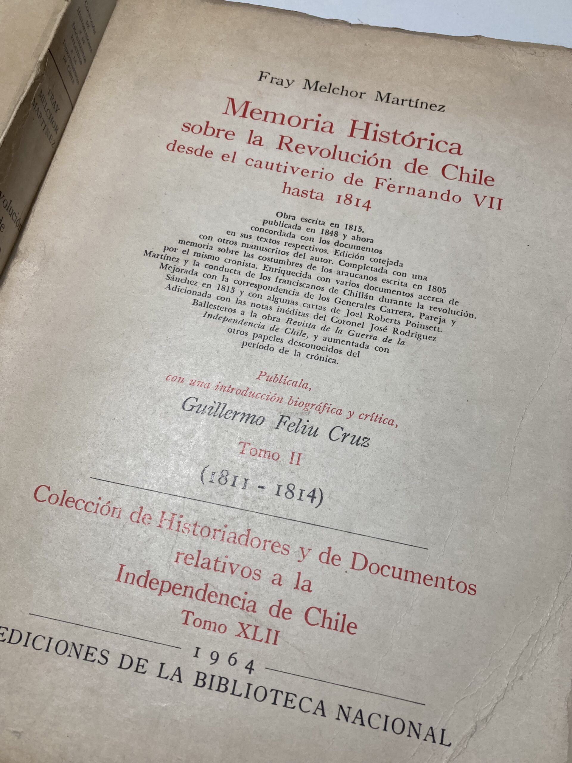 Memoria Histórica Sobre la Revolución de Chile desde el cautiverio de Fernando VII hasta 1814 - Imagen 4