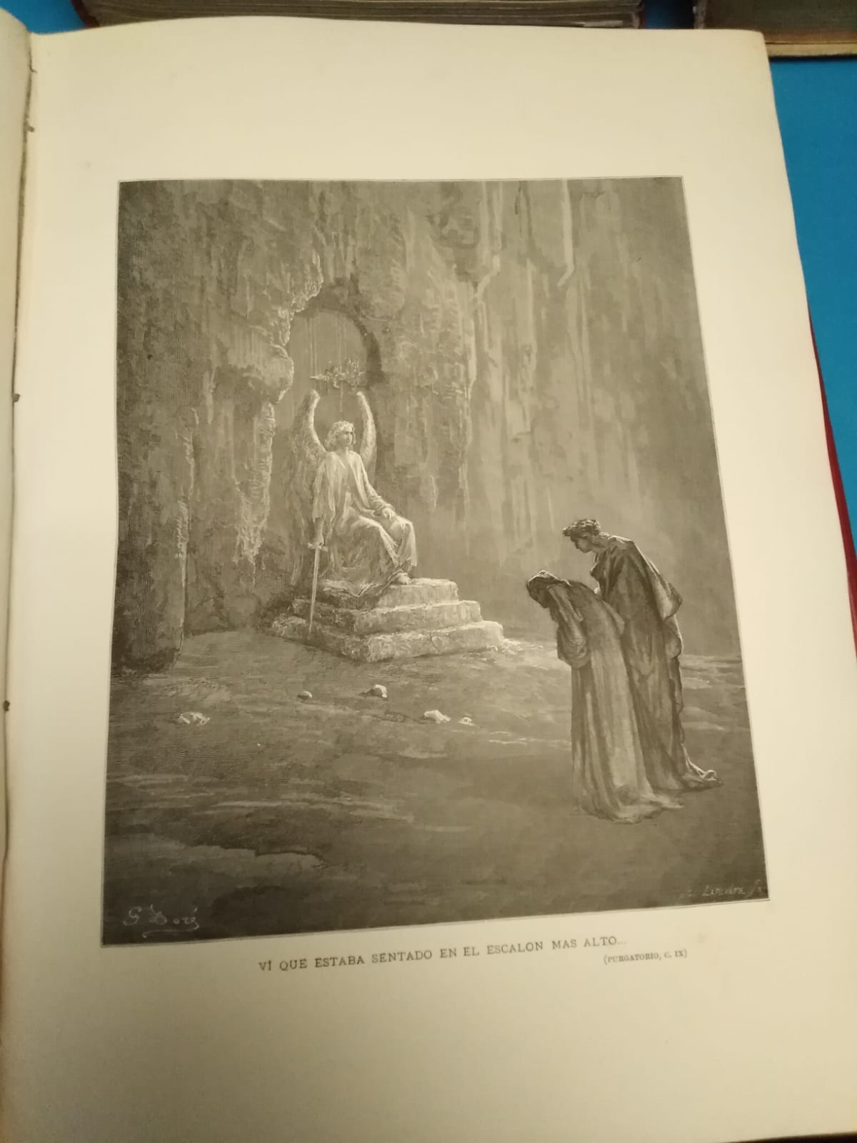 La Divina Comedia - Dante Alighieri - Edición de 1884 "Montaner & Simon" / Ilustraciones de Gustav Doré