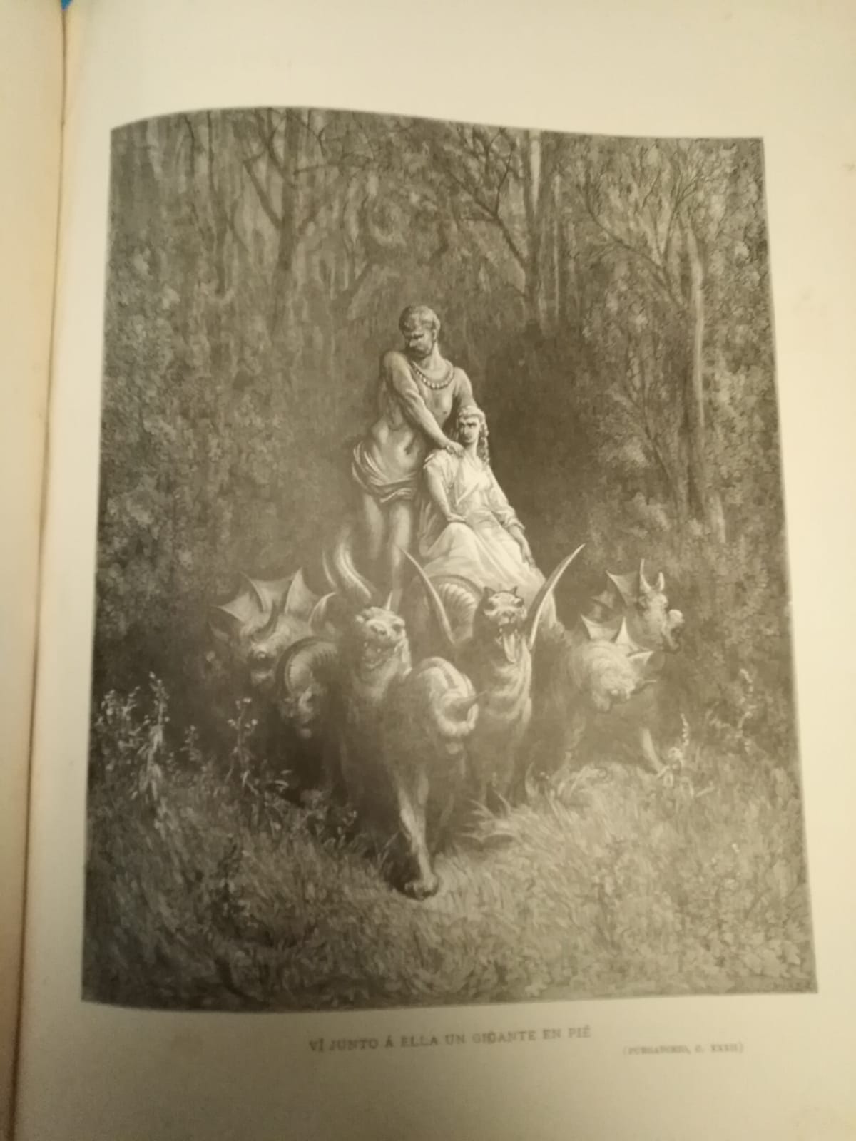 La Divina Comedia - Dante Alighieri - Edición de 1884 "Montaner & Simon" / Ilustraciones de Gustav Doré