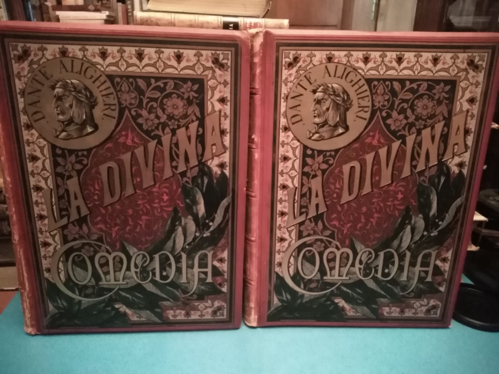 La Divina Comedia - Dante Alighieri - Edición de 1884 "Montaner & Simon" / Ilustraciones de Gustav Doré