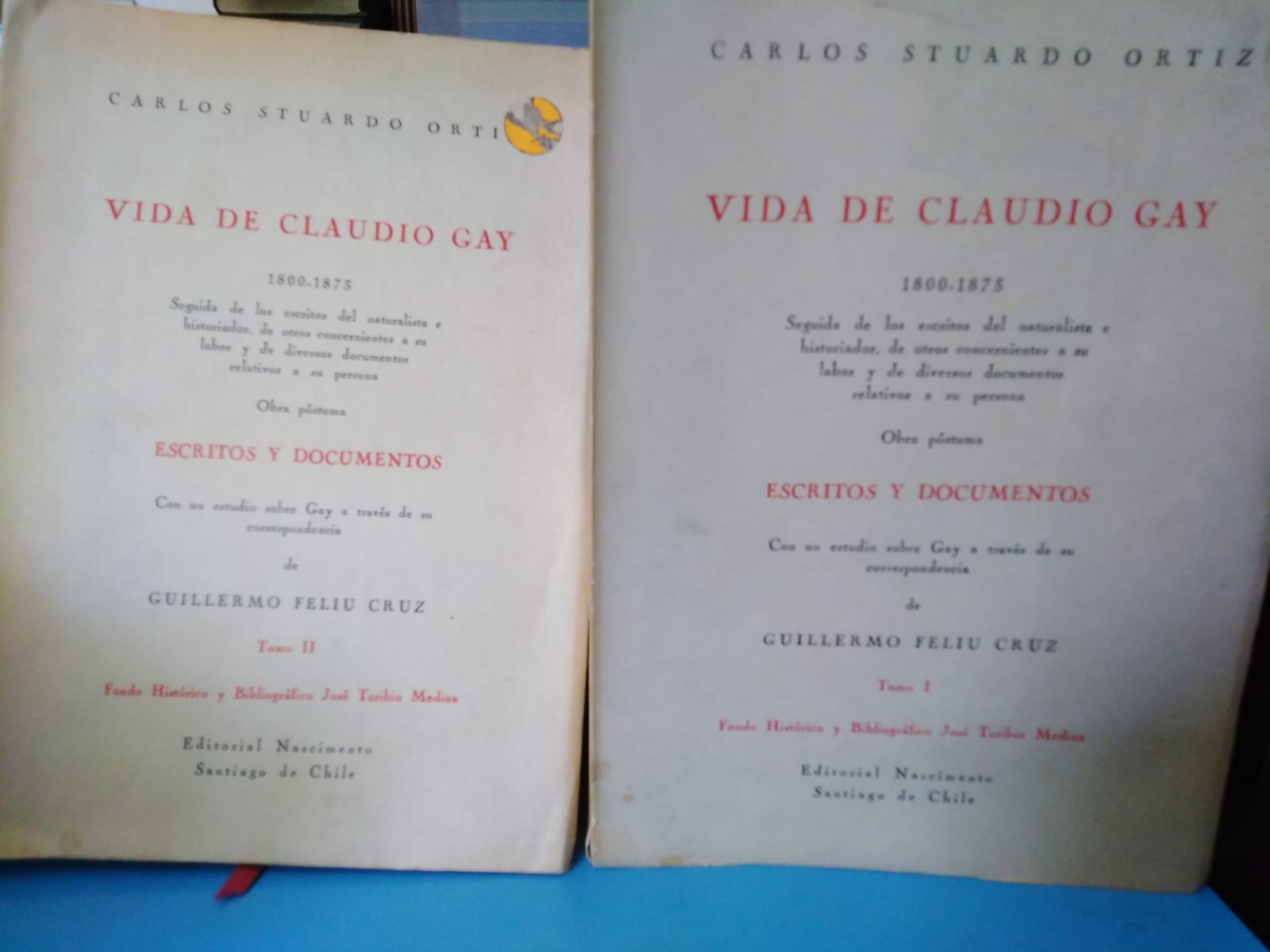 Vida de Claudio Gay