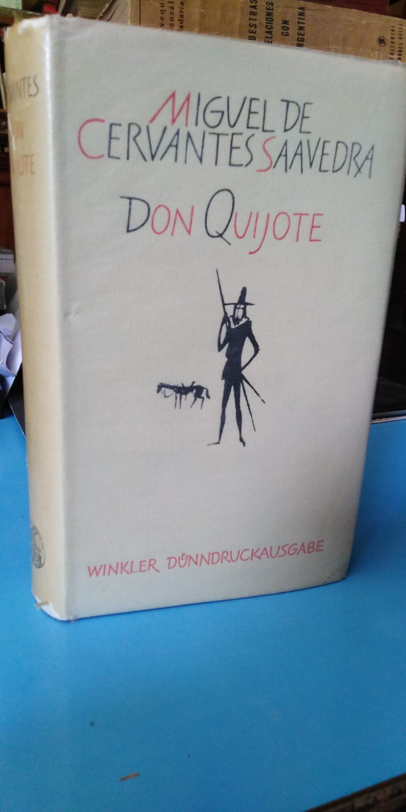 Don Quijote - Miguel de Cervantes -1965 (en alemán)