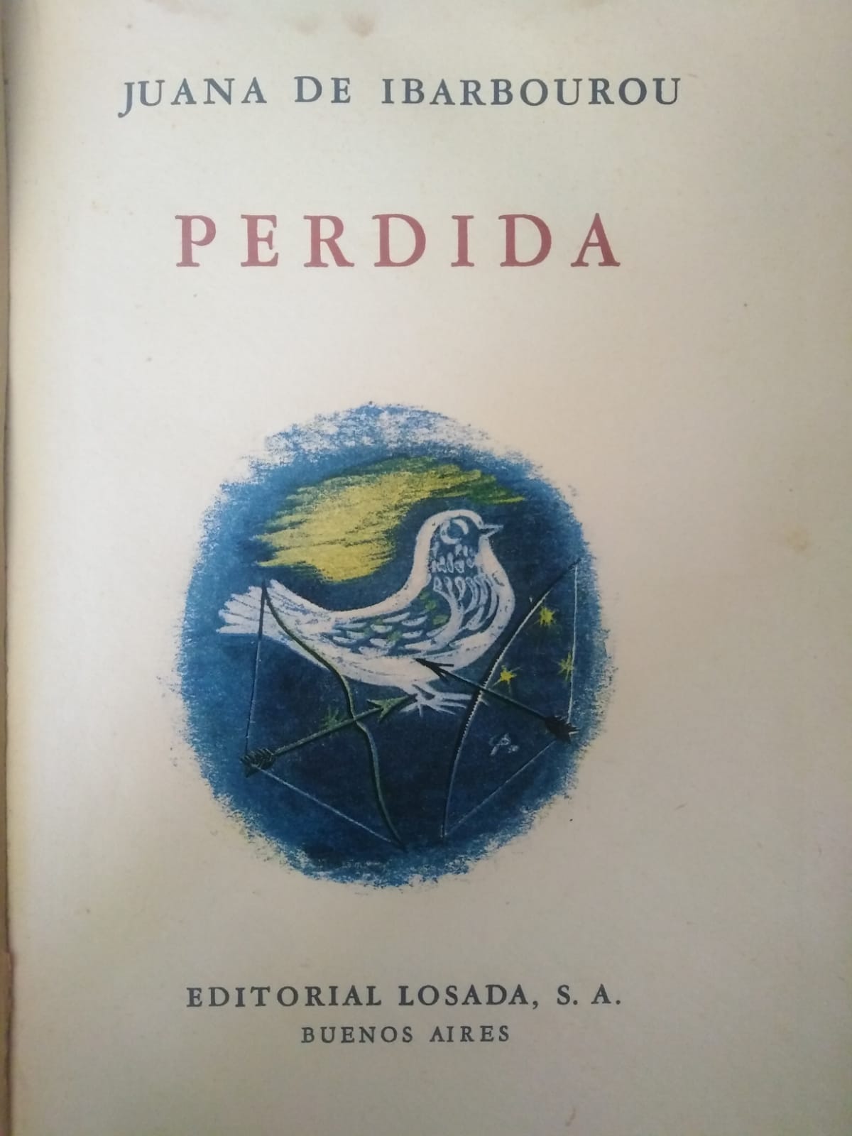 Perdida - Juana de Ibarbourou - 1950