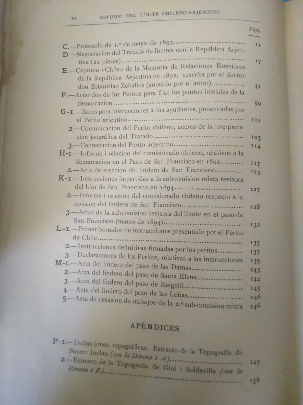 Estudio técnico para la Demarcación de Límites entre Chile i Arjentina - Alejandro Bertrand - 1895