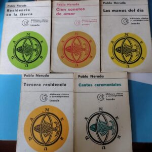 Cinco libros de Pablo Neruda