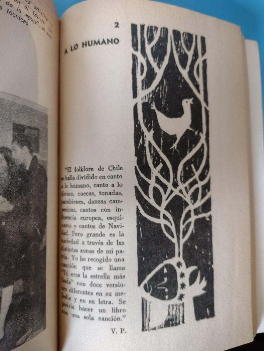 "Todo Violeta Parra" - Antología presentada por Alfonso Alcalde - 2a edición 1975