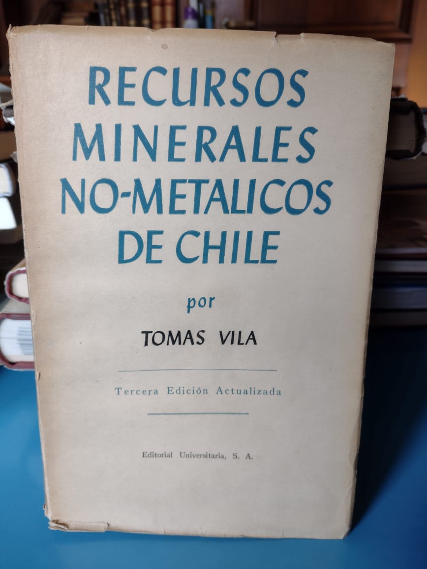 Recursos Minerales no-metálicos de Chile - Tomás Vila -1953