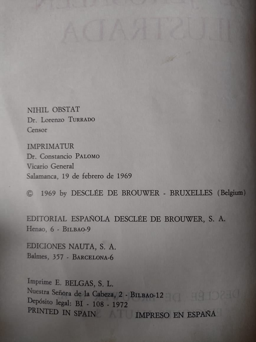 Biblia de Jerusalén - edición de 1969 - formato gigante