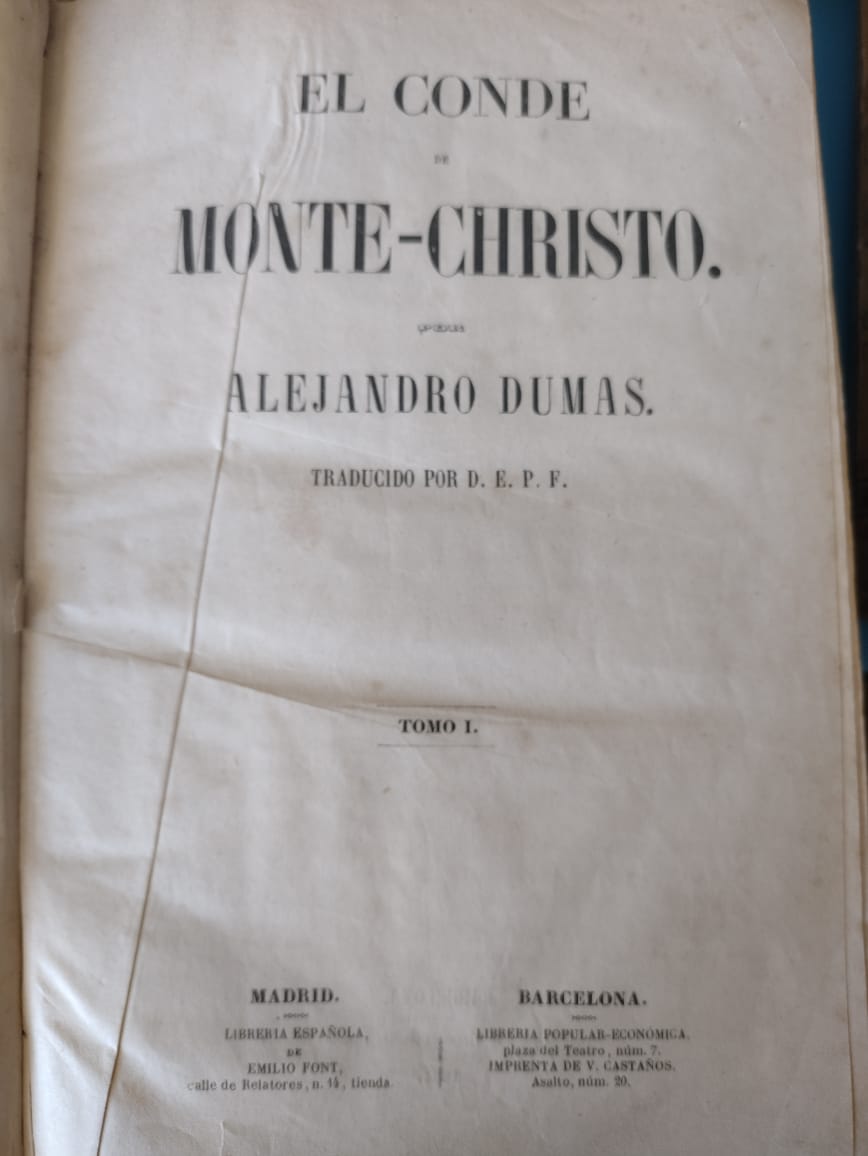 El Conde de Montecristo - Alejandro Dumas -1864