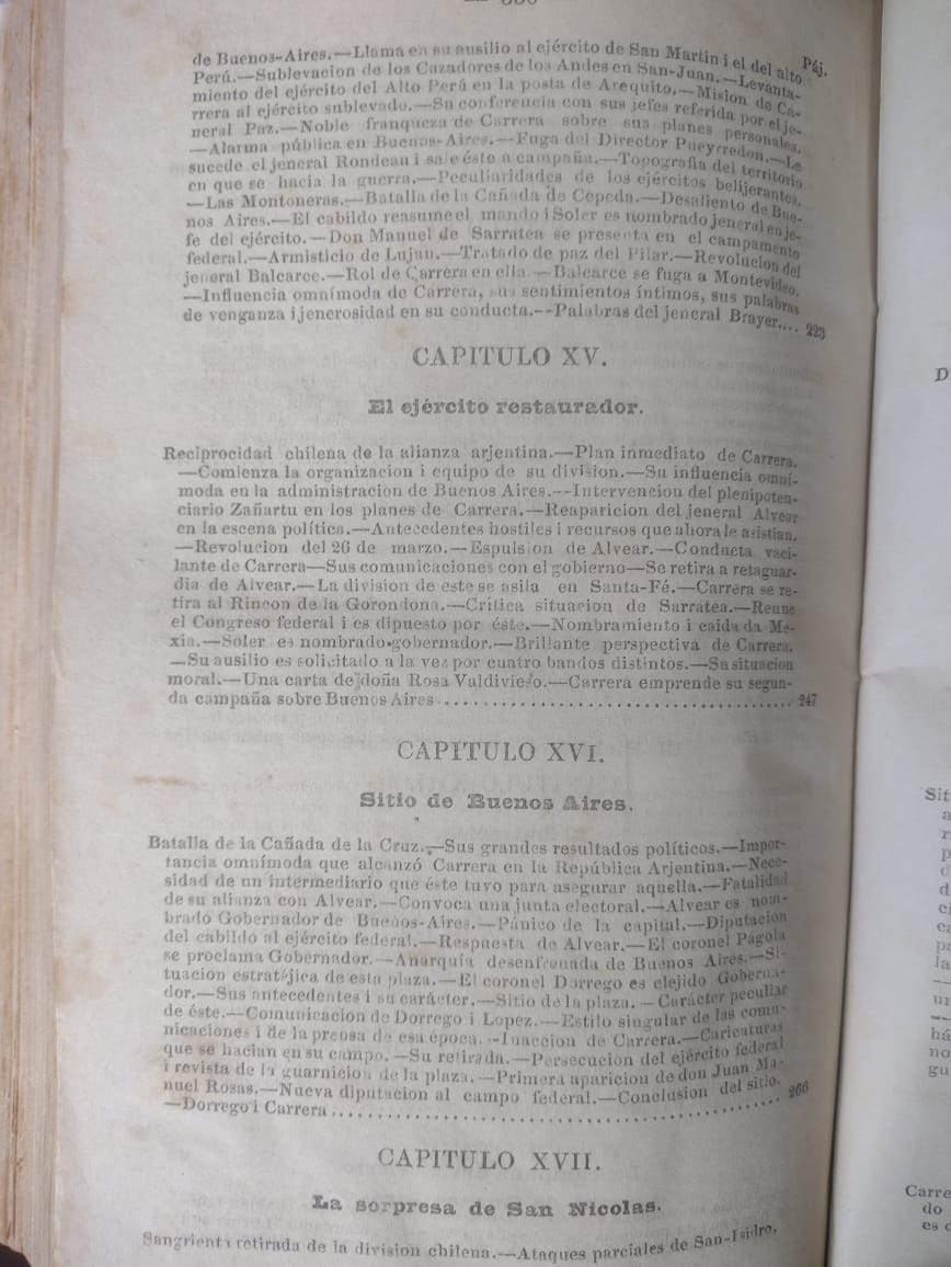 El Ostracismo de los Carrera - Benjamín Vicuña Mackenna - 1857