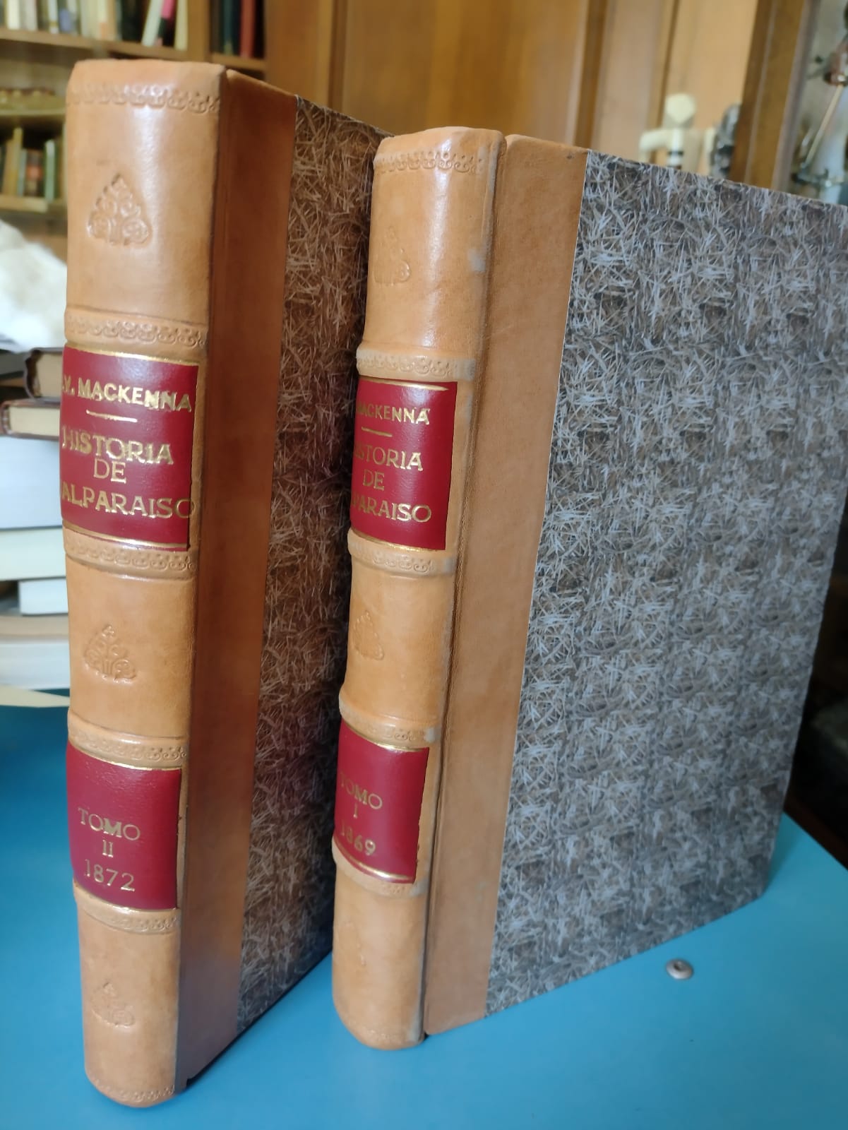 Historia de Valparaíso - Benjamín Vicuña Mackenna - 1869 - II Tomos