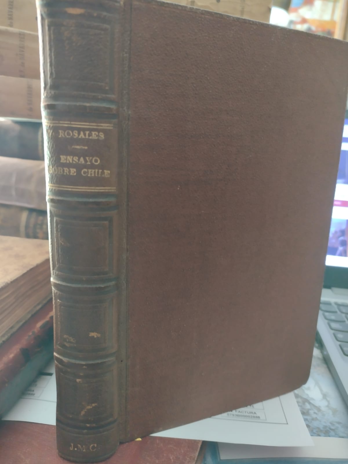 Ensayo sobre Chile - Vicente Pérez Rosales - 1859