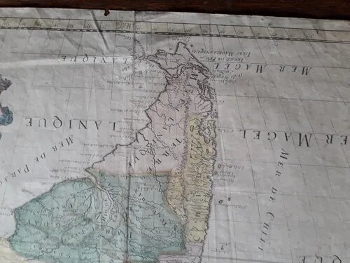 Mapa Antiguo Amerique Meridionale. Par G. Sanson . 1679