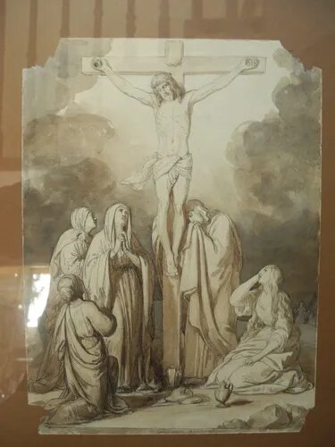 Bocetos A Tinta Y Lapiz Siglo XVIII