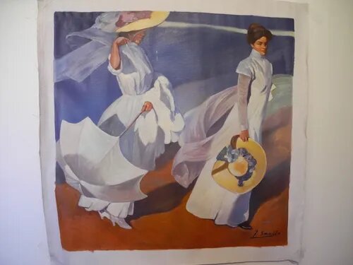 Pintura Moderna Al Estilo De Sorolla