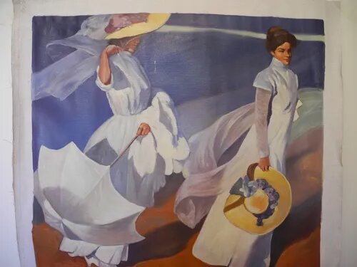 Pintura Moderna Al Estilo De Sorolla