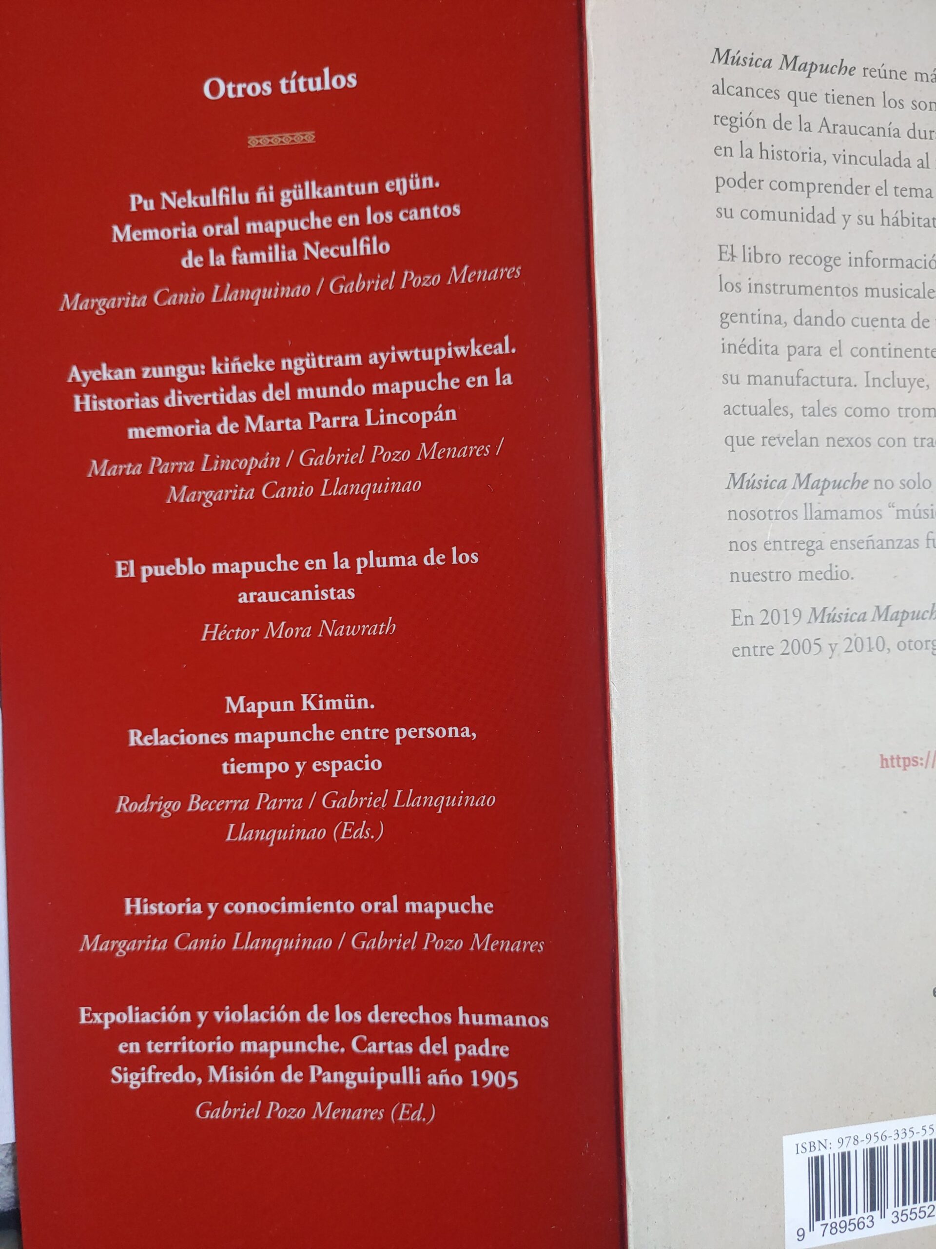 MÚSICA MAPUCHE de José Pérez de Arce - Imagen 2