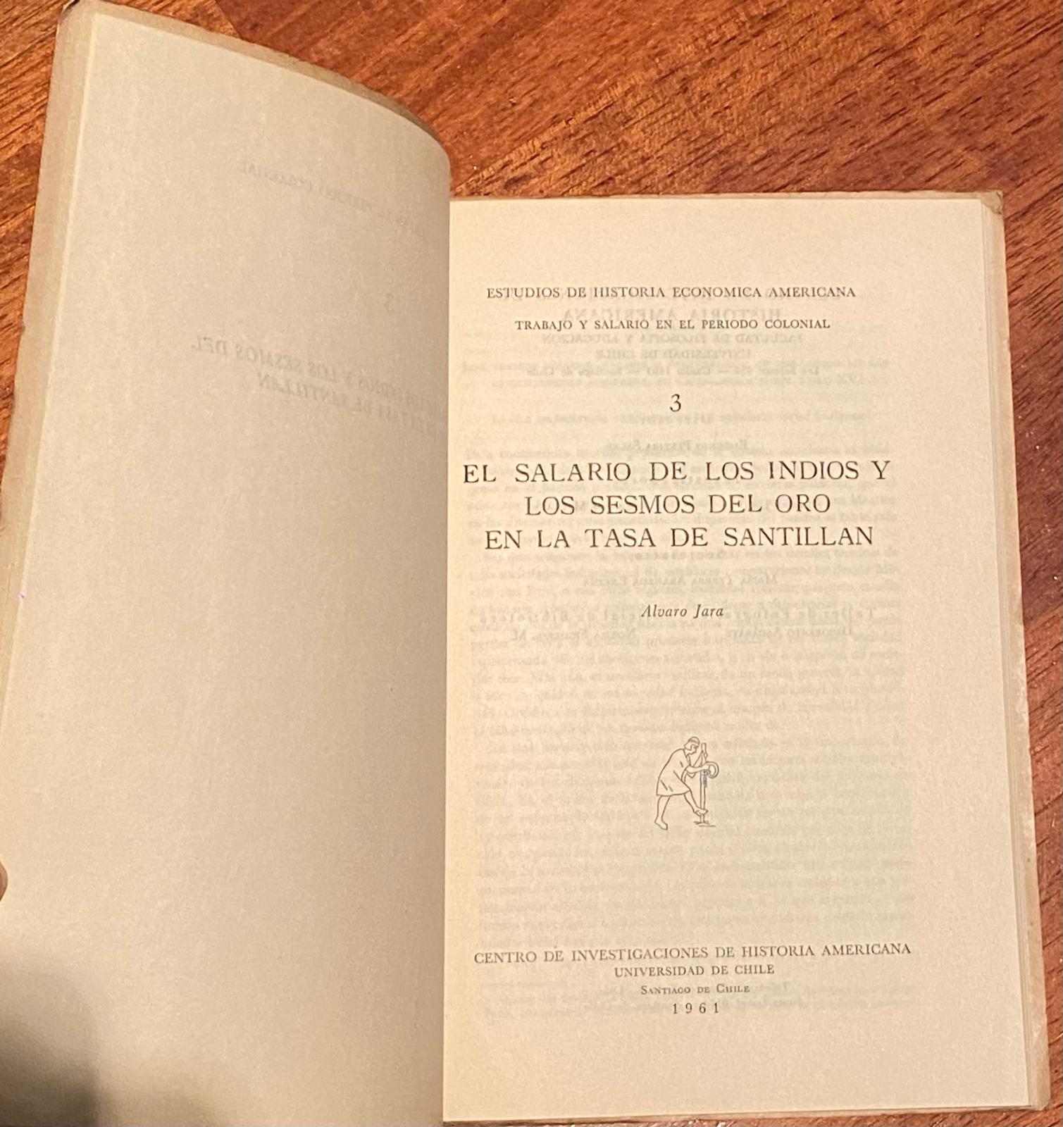 EL SALARIO DE LOS INDIOS Y LOS SESMOS DEL ORO EN LA TASA DE SANTILLÁN de Álvaro Jara - Imagen 4