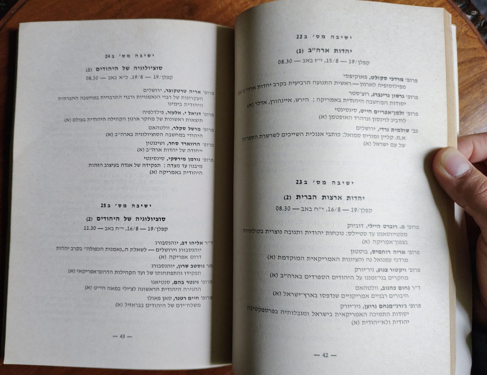 SIXTH WORLD CONGRESS OF JEWISH STUDIES de Jerusalem - Imagen 3